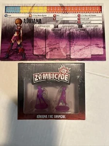 CMON Zombicide Promo Mini Adriana - The Shopgirl NM - Picture 1 of 7