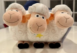 Disney Store Official Toy Story 4 Bo Peep's BILLY, GOAT, & GRUFF Plush BRAND NEW - Picture 1 of 12