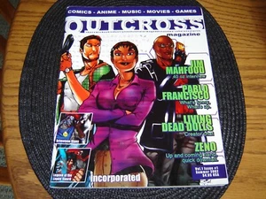 OUTCROSS Magazine Vol 1 Issue #1 Comics Anmie Music Movies Games 2002 HIGH VF/NM - Picture 1 of 5