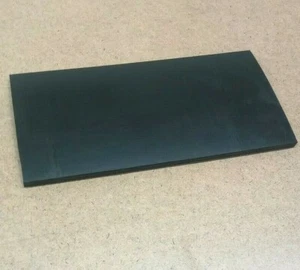 Neoprene Rubber Solid Flex Sheet 1/8" Thick x 6" W x 12" L Rect Pad 60 Duro Blk - Picture 1 of 6