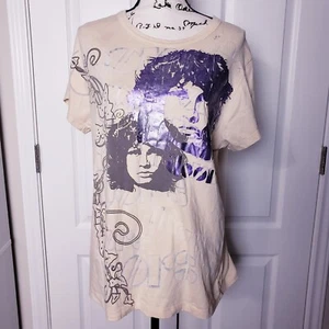 Camiseta Top Vintage Vinilo The Doors Manga Corta Sheer Lettings Talla 4XL - Imagen 1 de 6