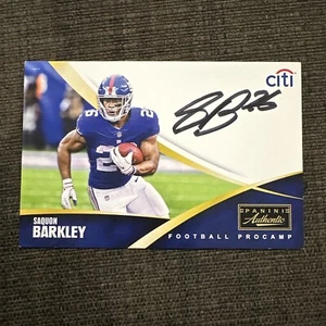 Philadelphia Eagles - SAQUON BARKLEY - 4x6 AUTOGRAPH - Picture 1 of 1