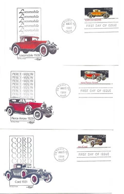 2381-85 Classic Cars set of 5 Artmaster FDCs - Image 1 of 2