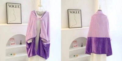 Cartoon Kulomi Little Devil Cape Warm Nap Cape Office Air Conditioning Blanket - Image 1 of 4