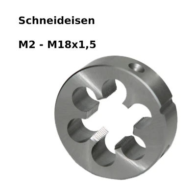 Schneideisen Gewindeschneideisen metrisch Rechtsgewinde - Bild 1 von 2