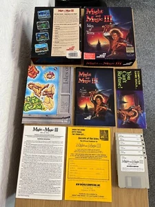 Amiga Might and Magic III / 3 Game - Boxed & Working -👽👾Retro Gift Idea👾👽 - Afbeelding 1 van 24