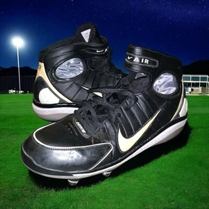 Nike Air Zoom Huarache 2K4 Men's Size 11 US 316149-011 Black Athletic Cleats - Picture 1 of 6