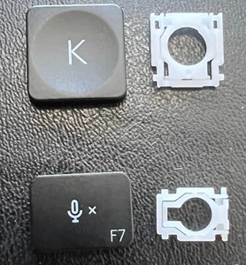 Logitech MX KEYS S BLACK INDIVIDUAL REPLACEMENT KEYBOARD KEYCAPS KEYS (YR0073) - Picture 1 of 5