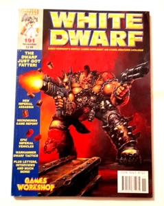 WHITE DWARF #191 1996 MAGAZINE - GW, Epic Battles,WH40K,Warhammer - Picture 1 of 3