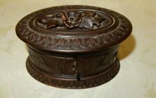 Treen 1850-1899 Antique Wooden Boxes