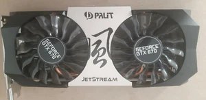 nvidia geforce gtx 670 jetstream 2048M GDDR5 256B Dual-DVI HDMI DP - Bild 1 von 3