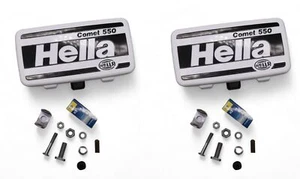 Paar Hella Komet 550 Halogenstrahler 1FD 005.700-431 Defender Discovery Shogun - Bild 1 von 11