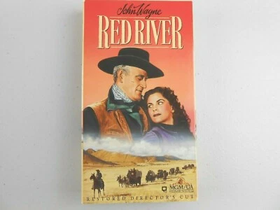 Red River (VHS, 1994) Hard Case, John Wayne, Montgomery Clift, Walter Brennan - Image 1 of 2
