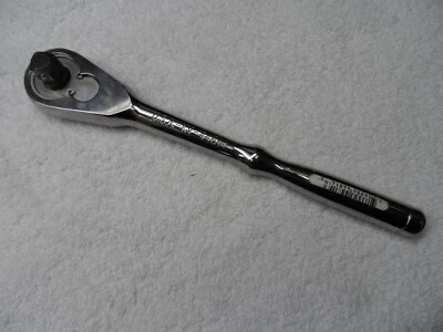 Craftsman 1/2" Drive Polish Tear Drop Ratchet NOS USA KV - PN 44814 (sticker) - Image 1 of 4