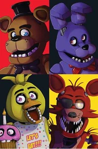 FNAF FIVE NIGHTS AT FREDDY'S Fleece Blanket Bed Throw Soft Blanket Match Bedding - Picture 1 of 3