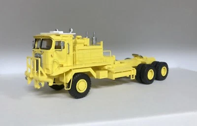 HO 1/87 Kenworth 993 COE Oilfield - yellow- Ready Made Resin Model - Image 1 of 4