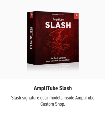 IK MULTIMEDIA AMPLITUBE "SLASH" PLUGIN - SIGNATURE SLASH GEAR COLLECTION! - Bild 1 von 4