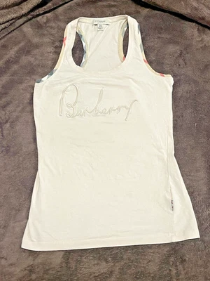 Vintage Burberry London Tank Top Shirt RARE - Image 1 of 4