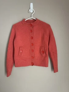 Allen B by Allen Schwartz Girls 100% Cashmare Cardigan M - Picture 1 of 5