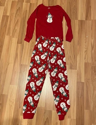 Tema muñeco de nieve Gymborees 2 piezas Juego de pijama talla 7 pijamas navideños Foto 1 de 4