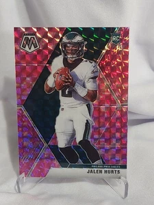 Jalen Hurts 2020 Panini Mosaic Rookie RC  Pink Camo Prizm #262 Eagles - Bild 1 von 2