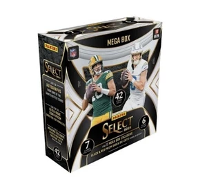 Mega caja sellada de fútbol americano Panini Select NFL 2024 negra y roja Prizm Shock preventa - Imagen 1 de 1