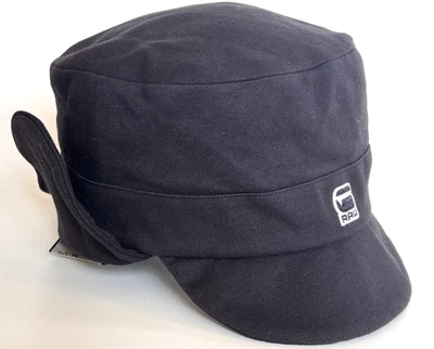 G Star RAW Wysel Jersey Cadet Hat in Black, One Size BNWT $85 - Image 1 of 4