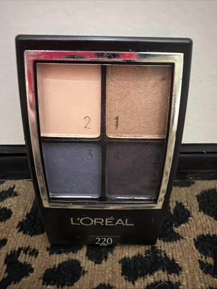 L'OREAL 220 BLUES Wear Infinite SOMBRA Pequenos Sinais Prateleira Desgaste no Estojo - Imagem 1 de 4