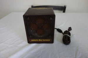 Pelonis Heater Furnace 1500W-II Ceramic Disc Heater Fan Brown Tested Works - Picture 1 of 4