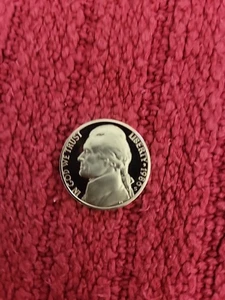 1986 S Proof Jefferson Nickel  Five Cent Coin from Mint Proof Set - Picture 1 of 6