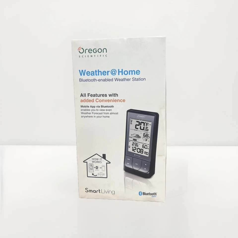 Oregon Scientific BAR208HGX Advanced Weather Station with Atomic Time - White - Image 1 of 1