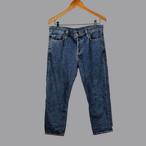 Goldsign Jeans 28 Blue High Waist Tapered - Picture 1 of 9