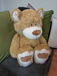 NICI LARGE 26" Beige Golden Classic Soft Plush Toy Collectable RARE BNWT - Imagen 1 de 14