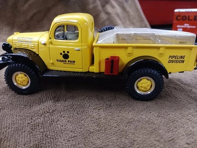 TIGER PAW EXCAVATING SURVEYING 1949 DODGE POWER WAGON FIRST GEAR TRUCK WBOX LOAD - Image 1 of 4
