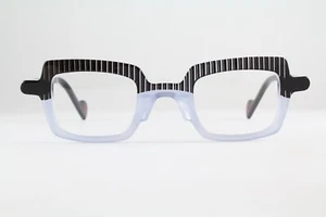 Rare Authentic Anne et Valentin LET'S GO 9A32 42mm Lavender Black Striped France - Picture 1 of 6