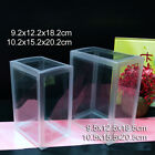 20X Clear PVC Frosted Trim Favour Box Wedding Party Gift Toy Doll Display Boxes
