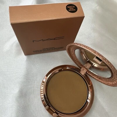 MAC SKINFINISH SUNSTRUCK Matte Bronzer DEEP GOLDEN Authentic New In Box - Image 1 of 4