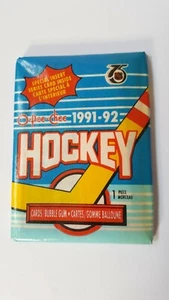 1991-92 O-Pee-Chee NHL Hockey Sealed Wax Pack -8 Cards & 1 Stick of Gum Per Pack - Bild 1 von 5