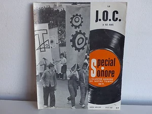 Special sonire La JOC a 40 nas Hors série Juillet 1967 - Imagen 1 de 1