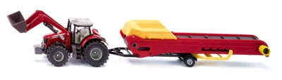 Siku 1996 Massey Ferguson tractor with conveyor 1:50 scale Tractors toy Masseys - Image 1 of 4
