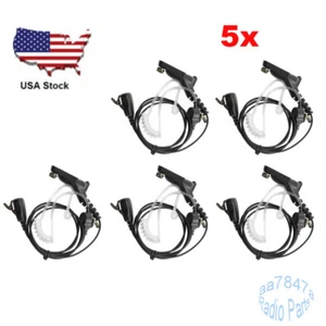 Covert Acoustic Tube Earpiece Headset for XPR6350 XPR6550 XPR6580 XPR7550 - Picture 1 of 5