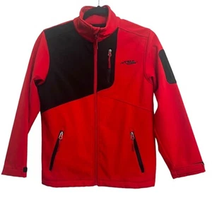 Minus Zero Jungen Medium 10-12 Jacke rot wasserabweisend Regen leicht - Bild 1 von 3