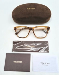 Tom Ford Glasses TF 5372 Brown Unise Eyeglasses Optical Frames Glasses Eyewear. - Picture 1 of 5