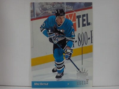 1993-94 Upper Deck SP Insert Mike Rathje #147 - Image 1 of 2