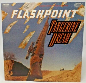Tangerine Dream "Flashpoint" Original Motion Picture Soundtrack LP - Picture 1 of 4