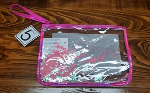 BIKINI BAGS, NWT pink  POOL, BEACH SWIMSUIT SACK CASE  - Picture 1 of 4