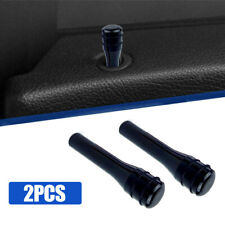 2Pcs Universal Car Door Lock Knob Pull Pins Cover Car Interior Accessories Black