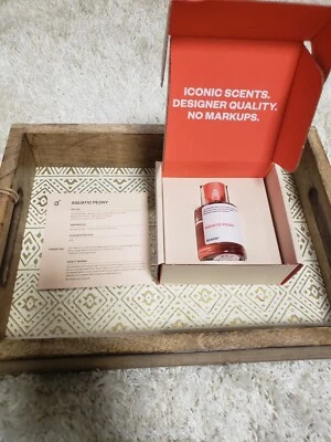 AQUATIC PEONY Womans Dossier perfume EDP 1.7oz 50ml for Acqua Di Gioia fragrance - Image 1 of 3