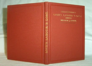 1898 William Shakespeare Comedy Love's Labour's Lost Honorificabilitudinitatibus - Picture 1 of 15