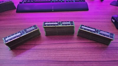 Samsung 16GB 2RX4 PC3L 12800R-11-12-E2-P2 ECC Server RAM Bars - Image 1 of 2